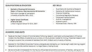 Sample Resume for Australian Jobs Resume Sample Australia Best Resume Gallery