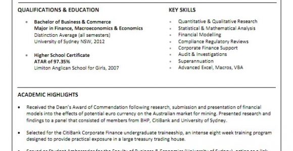 Sample Resume for Australian Jobs Resume Sample Australia Best Resume Gallery