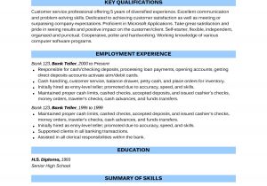 Sample Resume for Bank Teller at Entry Level Sample Of Bank Teller Resume with No Experience Http