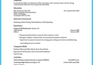 Sample Resume for Barista Position 30 sophisticated Barista Resume Sample that Leads to