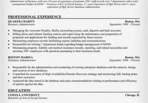 Sample Resume for Business Administration Major In Financial Management Business Administration Resume Samples Sample Resumes