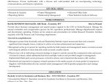 Sample Resume for Business Administration Major In Financial Management Resume with Business Management Degree Sales