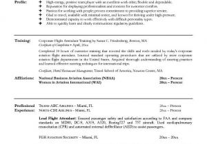 Sample Resume for Cabin Crew with No Experience Resume for Cabin Crew Fresher Job Resume Example