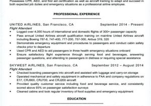 Sample Resume for Cabin Crew with No Experience Resume for Flight attendant with No Experience Krida Info