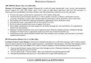 Sample Resume for Call Center Agent Applicant Call Center Agent Resume