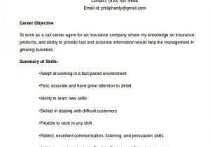 Sample Resume for Call Center Agent Applicant Call Center Resume the Key Success for the Applicants