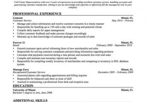 Sample Resume for Call Center Agent Applicant Examples for Freshers Sample Applicant without Experience