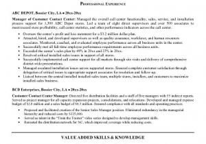 Sample Resume for Call Center Agent with Experience Call Center Resume Whitneyport Daily Com