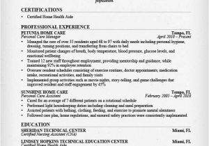 Sample Resume for Caregiver for An Elderly Babysitter Resume Example Writing Guide Resume Genius