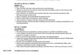 Sample Resume for Cashier Retail Stores Retail Cashier Resume Samples Velvet Jobs