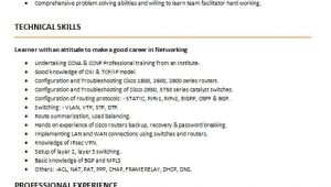 Sample Resume for Ccna Certified 5 Perfect Ccna Resume Samples that You Should Use