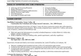 Sample Resume for Construction Site Supervisor Construction Site Supervisor Resume Template Premium