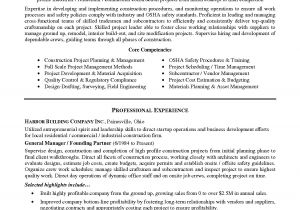 Sample Resume for Construction Site Supervisor Ultimate Project Supervisor Resume for Construction Site