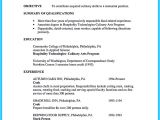 Sample Resume for Culinary Arts Student Excellent Culinary Resume Samples to Help You Approved