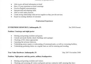 Sample Resume for Custodial Worker Custodian Resume Template Learnhowtoloseweight Net