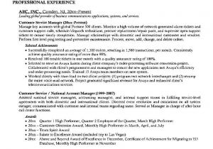 Sample Resume for Customer Care Executive Sample Resume Customer Care Executive Free Samples
