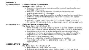 Sample Resume for Customer Service Representative In Retail Customer Service Representative Resume Examples Created