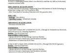 Sample Resume for Diploma Electrical Engineer Free Engineering Resume Templates 49 Free Word Pdf