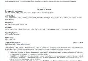 Sample Resume for Dot Net Developer Experience 2 Years Free Sample Resume for Dot Net Developer Experience 2