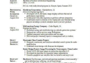 Sample Resume for Ece Engineering Students 25 Best Engineering Resume Templates Pdf Doc Free