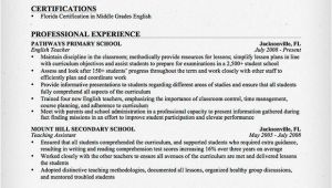 Sample Resume for English Teachers Teacher Resume Samples Writing Guide Resume Genius