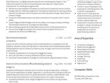 Sample Resume for Experienced Marketing Professional Marketing Cv Examples and Template