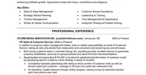 Sample Resume for Experienced Marketing Professional top Sales Resume Templates Samples