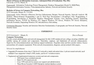 Sample Resume for Experienced Network Administrator Network Administrator Resume Sample Best Professional
