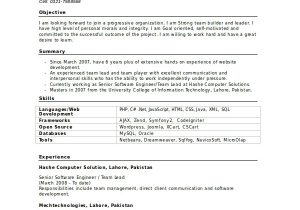 Sample Resume for Experienced software Engineer Free Download software Engineer Resume Template 6 Free Word Pdf
