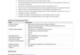 Sample Resume for Experienced software Engineer Pdf software Engineer Resume Example 10 Free Word Pdf
