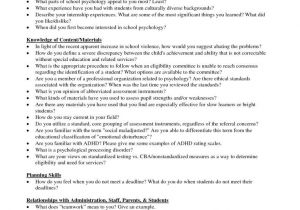 Sample Resume for Fresh Psychology Graduate School Psychology Resumes Resume Cover Letter
