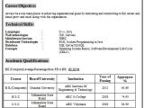 Sample Resume for Fresher Computer Science Engineer Over 10000 Cv and Resume Samples with Free Download Be