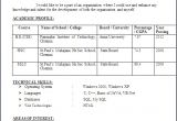 Sample Resume for Freshers Engineers Computer Science Resume format for Freshers Engineers Computer Science