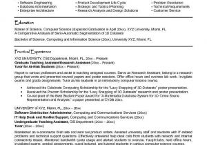 Sample Resume for Graduate assistant Position Printable Sample Resume for Graduate assistant Position