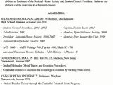 Sample Resume for High School Student Applying to College Sample College Resume High School Senior Best Resume