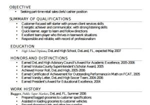 Sample Resume for High School Student Free 6 Sample High School Resume Templates In Pdf Word