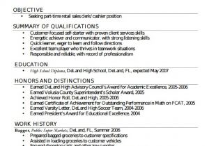 Sample Resume for High School Students 7 Sample High School Resume Templates Sample Templates
