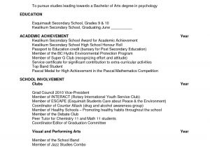 Sample Resume for High School Students Applying for Scholarships Resume Templates for Scholarships Best Letter Sample
