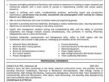 Sample Resume for Industrial Electrician 23 Best Images About Trades Resume Templates Samples On