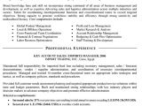 Sample Resume for International Jobs International Sales Resume Example
