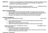 Sample Resume for Internship In Mechanical Engineering 20 Engineering Resume Templates In Pdf Free Premium