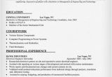 Sample Resume for Internship In Mechanical Engineering Mechanical Engineering Internship Resume Sample