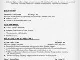 Sample Resume for Internship In Mechanical Engineering Mechanical Engineering Internship Resume Sample