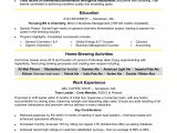 Sample Resume for Internship Internship Resume Sample Monster Com