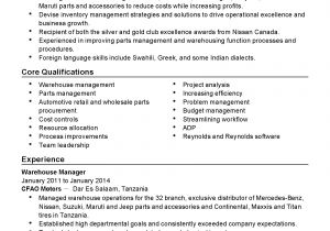 Sample Resume for Inventory Manager Inventory Management Resume Examples Sidemcicek Com