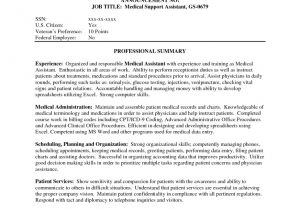 Sample Resume for Library assistant with No Experience Examples Of Medical assistant Resumes with No Experience