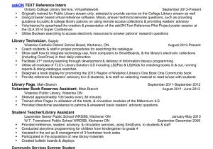 Sample Resume for Library assistant with No Experience Library assistant Resume with No Experience Resume Ideas