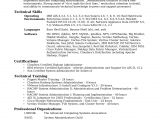 Sample Resume for Linux System Administrator Fresher System Administrator Resume Sample Pdf Resume Ideas