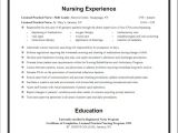 Sample Resume for Lpn New Grad April 2017 Best Resume Collection