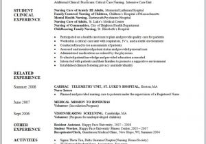 Sample Resume for Lpn New Grad Sample Nursing Resume New Graduate Nurse Nursing and